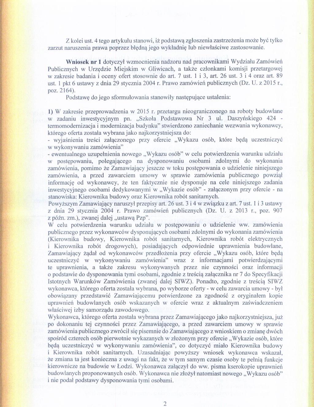 . > Z kolei ust. tego atykulu stanowi, i podstawa, zgloszenia zastzeienia moe byo tylko zazut nauszenia pawa popzez b dnq jego wykladnic; lub niewlaéciwe zastosowanie. it \ Y e $ A.-- <. J = ~. F.