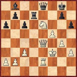 Se6 Gd6 36.Hf5 We7 37.f4 He8 38.Kf3 Kg8 39.Hd3 Gb8 40.f5 Wd7 41.He4 24.f5 Gd8 25.Wf4 g5 26.Wf2 Gc7 27.He3 Kb8 28.f6 Sf8 29.Gg4 Shg6 30.S2b3 Ha7 31.f7 i czarne poddały się. 41 He7? 42.