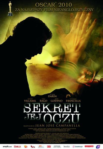 1-4 GRUDNIA GODZ. 18 00 SEKRET JEJ OCZU El Secreto de sus ojos Argentyna, Hiszpania 2009, 127 min.