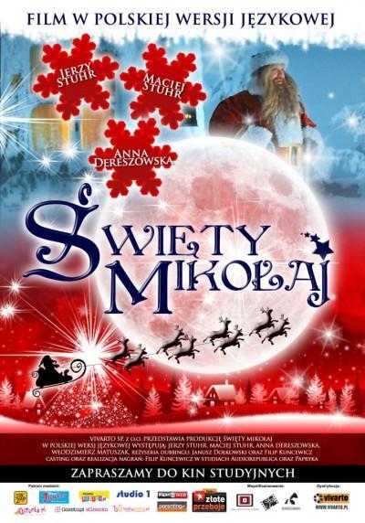 4 GRUDNIA GODZ. 16 00 6 GRUDNIA GODZ. 17 00 ŚWIĘTY MIKOŁAJ Joulutarina Finlandia 2007, 80 min.