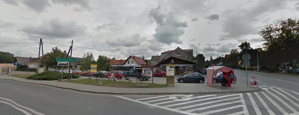 Załącznik 2 Zmiana zagospodarowania obszaru w miejscowości Iwanowice Dworskie. Obszar o charakterystyce miejskiej.