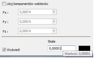 13. Poniżej kliknij wyświetl i w opcji skala wpisz wartość 0, 00001.