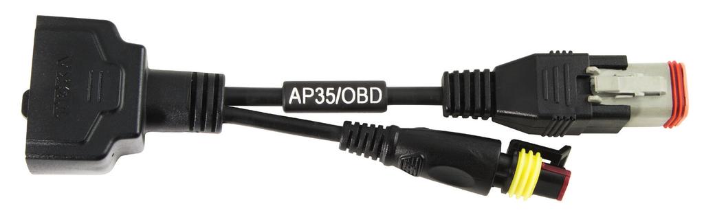 NOWE KABLE DIAGNOSTYCZNE Począwszy od bieżącej wersji, dostępny jest w cenniku nowy kabel BIKE: AP35/OBD: Kabel diagnostyczny kompatybilny z wszystkimi pojazdami HARLEY DAVIDSON wyposażonymi w