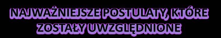 ciągów komunikacyjnych Przystosowanie