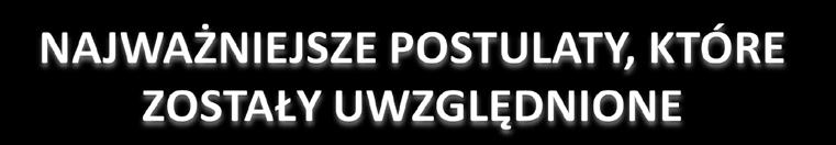zieleń, miejsca do odpoczynku) Unormowanie