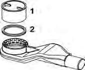 TECEdrainline/TECEdrainpoint S - części zamienne Części zamienne do syfonów 1 668025 Wkładka do syfonu
