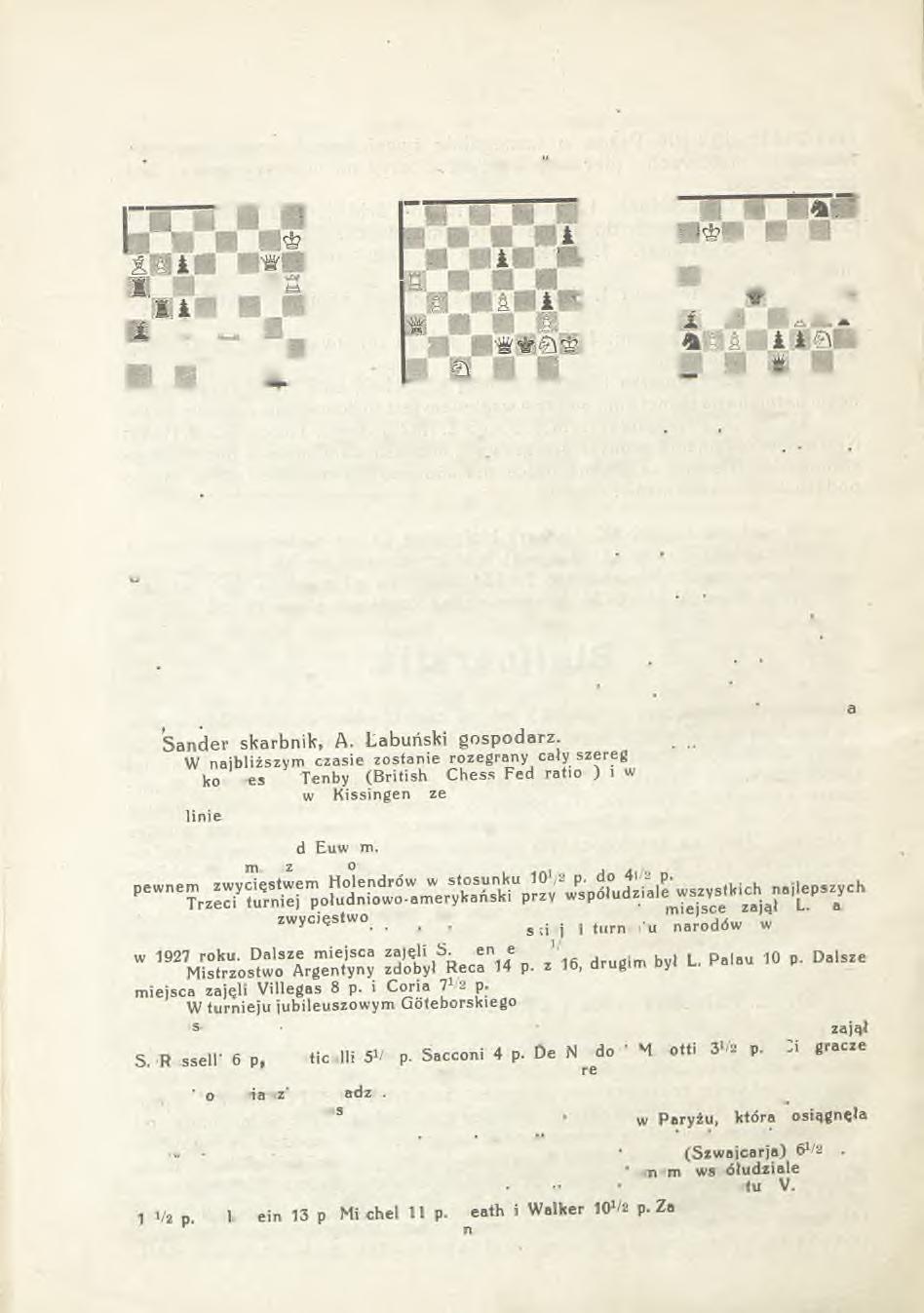 - 16 jak i wykonania, trzy o głębokiem założeniu p r a c e przedrukowujemy w naszym numerze. L. - 151 T r o 1 l h a t t a n L.152 I-II n. T rollhattan 1925 1927 L. 153 1 n.