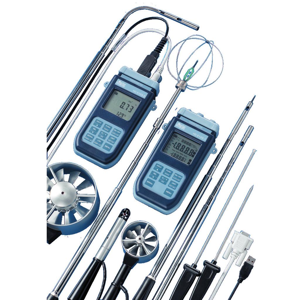 TERMOANEMOMETRY CYFROWE HD2103.1, HD2103.
