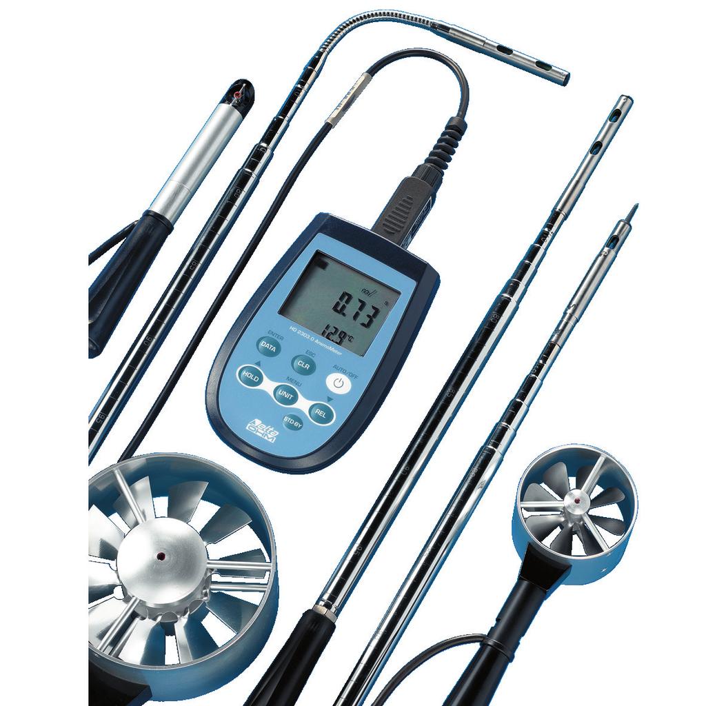 TERMOANEMOMETRY CYFROWE HD2303.