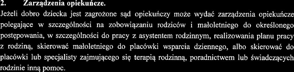 2. Zarządznia opikuńcz.