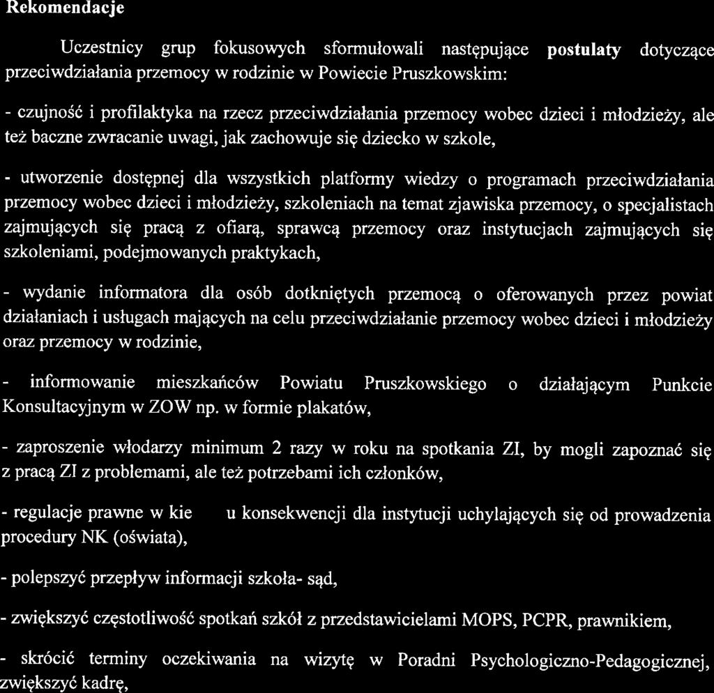 przciwdziałania przmocy wobc dzici i młodziży, al tż baczną zwracani uwagi, jak zachowó się dzicko w szkol, - utworzni dostępnj dla wszystkich platformy widzy o programach przciwdziałania przmocy