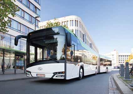 Solaris Urbino 18 nowej generacji mierowe produkty przywiozło do Kielc bezpośrednio z targów IAA w Hanowerze. Dotyczy to głównie Solarisa, Evobusa i SOR-a.