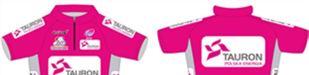 Klasyfikacja górska - koszulka różowa Climbers classification - pink jersey TAURON POLSKA ENERGIA CERNY Josef Klasyfikacja punktowa - koszulka czerwona Points classification - red jersey