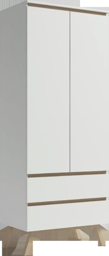 Szafa SLOGEN forma retro zachowana w stylu scandi. Szafa SLOGEN sprawdzi się w aranżacji minimalistycznych wnętrz. Jej retro design pasuje do urządzenia salonu bądź przedpokoju.