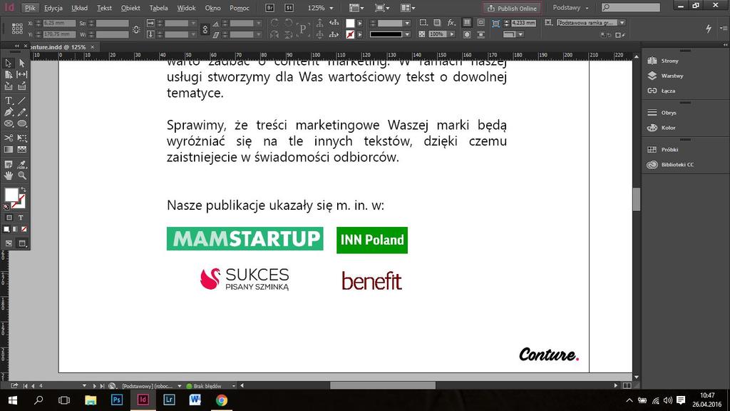 O treściach i publikacjach Codziennie zalewani jesteśmy ogromem informacji płynących zarówno z Internetu, jak i mediów