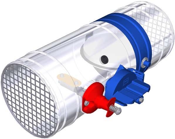 Informacje ogólne Funkcja Zastosowanie jako klapa transferowa Zasada działania Klapy transferowe zapobiegają rozprzestrzenianiu się dymu w budynkach.