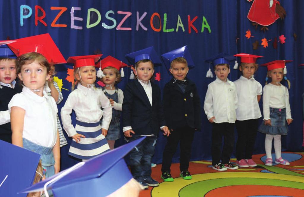 DZIEŃ EDUKACJI NARODOWEJ Wiązowskie przedszkolaki Gminne obchody Dnia Edukacji Narodowej odbyły się w tym roku w szkole w Malcanowie.