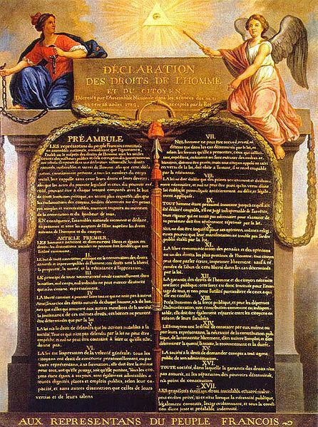 Francuska Deklaracja Praw Człowieka z 1789 r. została oparta na ideach Rousseau i Deklaracji Niepodległości USA Forma demokracji zaproponowana przez Rousseau różniła się od koncepcji Locke a.