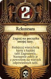 Dobieranie kart Mocy Gracz może dobrać karty Mocy na polu Wysłannika Szarych Rycerzy w sektorze zewnętrznym oraz polu Fortecy Blackstone w sektorze środkowym.