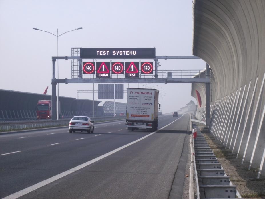 Obszary rozwoju ITS na drogach krajowych 1.Systemy informatyczne umożliwiające dynamicznie zarządzające ruchem (np.