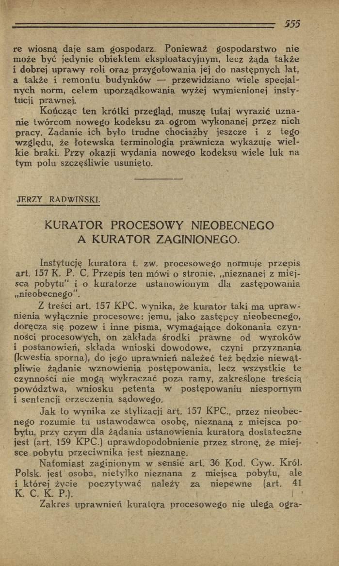 re wiosną daje sam gospodarz.