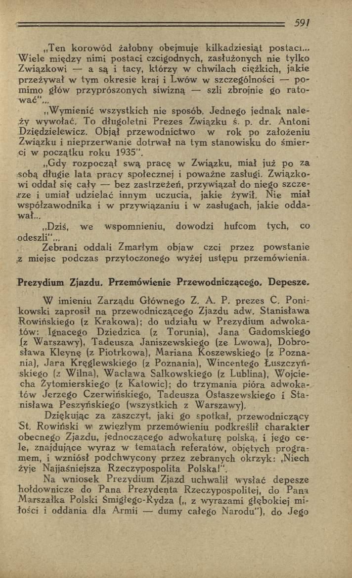 Ten korow ód żałobny obejmuje kilkadziesiąt postaci.