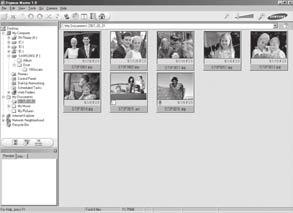 Wybierz żądany folder w oknie i kliknij przycisk [Select All]. Można zapisać obrazy i wybrany folder.