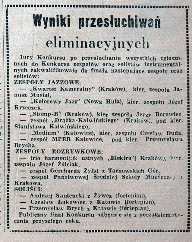 Echo Krakowa 1956, nr