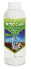 chlorotalonil co gwarantuje jego wysokà skutecznoêç. Tattoo C 750 SC jest szczególnie polecany do pierwszych zabiegów na m odych, intensywnie rosnàcych plantacjach.