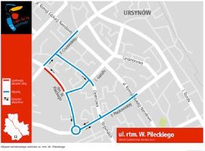 W związku z przebudową ul. rtm. W. Pileckiego, od 29 czerwca do odwołania, na trasy zmienione zostaną skierowane linie autobusowe: 148 (tylko w kierunku Wiatraczna): LOTNISKO CHOPINA ( ) rtm. W. Pileckiego J.