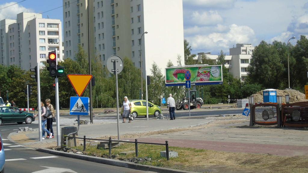 W ul. Pileckiego na odcinku pomiędzy ul. Ciszewskiego a ul. Płaskowickiej powstanie druga jezdnia.