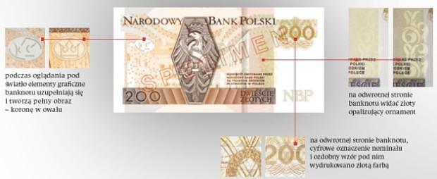 Od kiedy mamy obecne banknoty w portfelach? Cała seria banknotów, od 10 do 200 zł, wprowadzona została do obiegu w 1995 r.