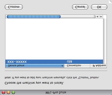 USB Mintosh 17 Zinstluj pkiet MFL-Pro g Jeśli pojwi się nstępująy ekrn, kliknij przyisk OK. Włóż złązony dysk CD-ROM do npędu CD-ROM. Instlj progrmu MFL-Pro Suite jest zkońzon.