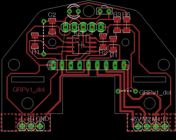 7. Schemat elektryczny i widok płytki Zdj.