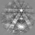 EBSD from Al 2 O 3 5 kev!!! RHEED pattern is visible!