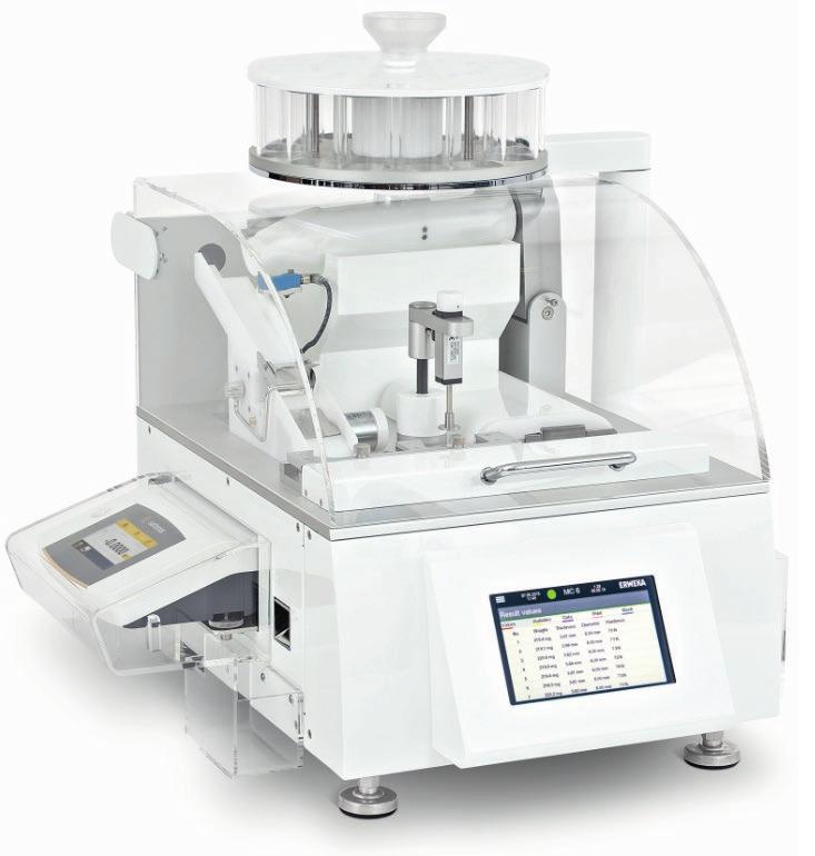 Instrukcja obsługi Automatyczny tester tabletek MultiCheck 6 ERWEKA GmbH Ottostr.