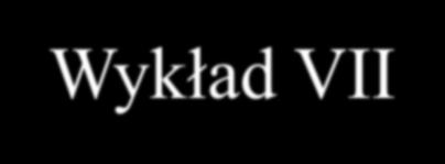Konstrukcje metalowe Wykład VII