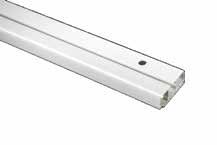 KARNISZ SZYNOWY SUFITOWY PCV PCV RAIL / KOĽAJNICA PVC /