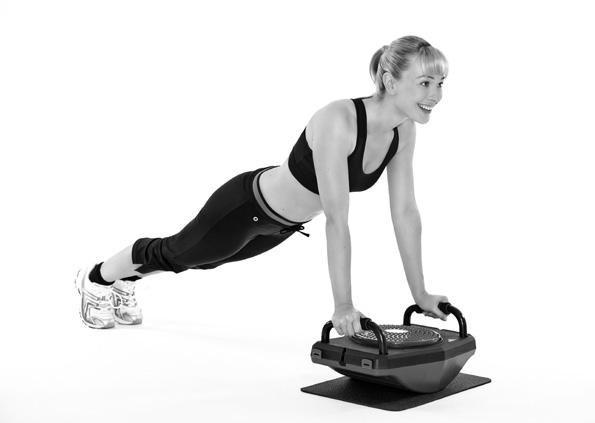POUŽITÍ GEBRAUCHSANWEISUNG BALANCE BOARD WITH EXERCISE BANDS Deska balansująca z taśmami