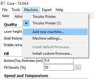 11. Konfiguracja 1. Pobranie i instalacja oprogramowania Cura: Pobierz najnowszą wersję oprogramowania Cura ze strony producenta oraz zainstaluj program na komputerze: www.ultimaker.