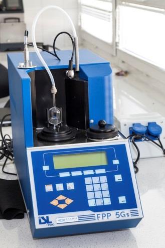 Automatyczny aparat do oznaczania lepkości pozornej CCS-2100F stanowisko do badań temperatury zablokowania zimnego filtra FPP5gs z oprzyrządowaniem: zgodność z normami PN-EN 116, ASTM D 6371;