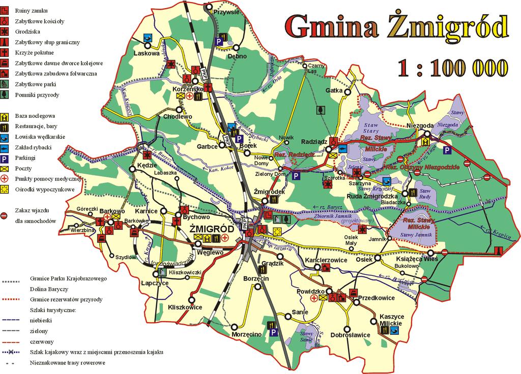 II. Charakterystyka miejscowości Miejscowość Laskowa położona jest na północnych rubieżach Gminy Żmigród, w powiecie trzebnickim w województwie dolnośląskim.