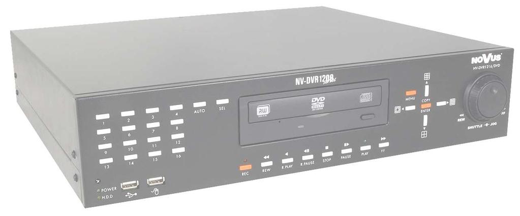 NV-KBD30 - wer. Instrukcja 2.0 - Instrukcja obsługi, wer. obsługi 2.0 PODŁĄCZANIE I OBSŁUGA REJESTRATORÓW SERII NV-DVR1200 4.