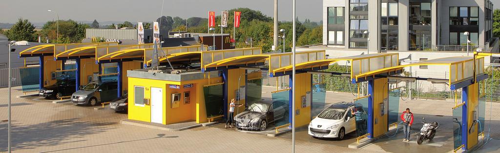 Od pojedynczego do kompaktowego wielostanowiskowe systemy dla maksimum 8 stanowisk mycia WashTec produkuje najlepsze systemy samoobsługowe dostosowane do Państwa potrzeb.