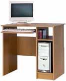 60 cm DESK MAX w 120/h 75-92/d 60 cm BIURKO MAX Z NADSTAWKĄ OKRĄGŁĄ szer.