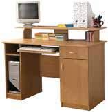 60 cm DESK MAX WITHOUT ADD-ON UNIT w 120/h 75/d 60 cm BIURKO NAROŻNE szer.