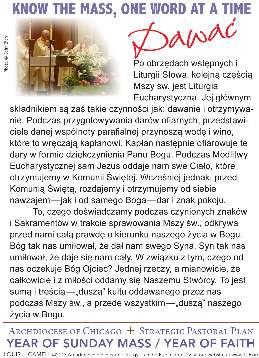Page 10 ST. HELEN PARISH Apel Misyjny W następny weekend w naszej parafii będziemy go cić Ks. Andrew Moses który będzie wygłaszał kazania na wszystkich Mszach w.