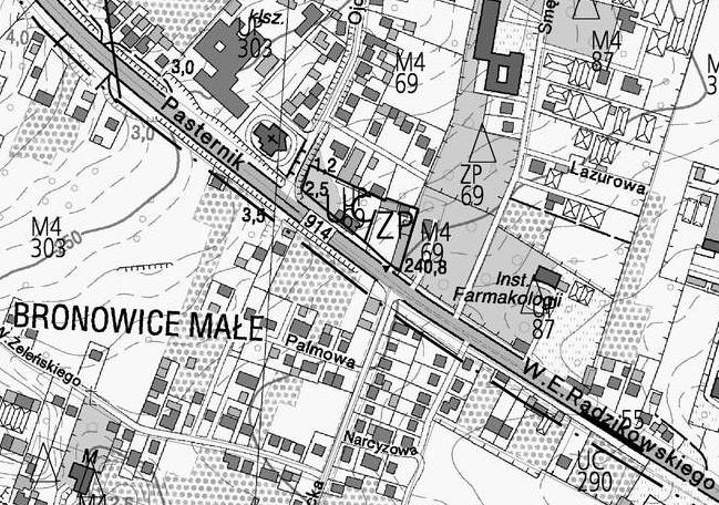 W zakresie elementów środowiska kulturowego (plansza K2): W jednostce występują odcinki historycznych traktów drożnych w tym dróg Twierdzy Kraków do zachowania.