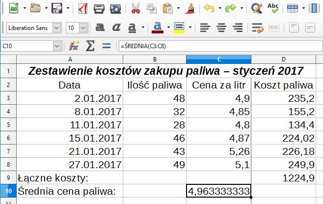 Kliknij komórkę C0 2. Na pasku Standardowym kliknij ikonę Wytnij 3. Kliknij komórkę D0 4.