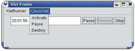 Przykład xletu (zegar) Programowanie w języku Java 19 Przykład xletu (zegar), cd. import javax.microedition.xlet.*; import java.util.*; import java.awt.*; import java.awt.event.